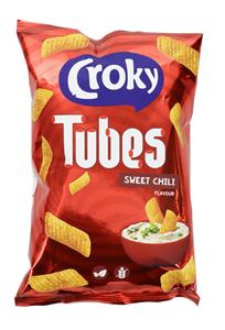 CROKY TUBES SWEET CHILI 100G