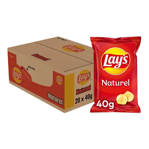 LAYS NATUREL 20X40G