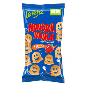 MONSTER MUNCH CRISPY POTATO SNACK PAPRIKA
