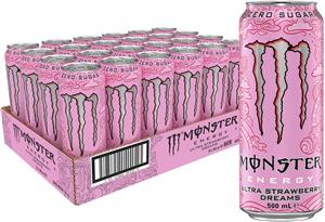Monster Ultra Strawberry 24X500ML