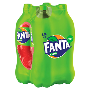 Pack Fanta Exotic 4x1.5L